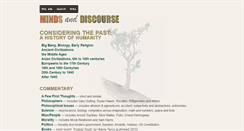 Desktop Screenshot of mindsanddiscourse.com